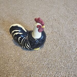 Ceramic Rooster Figurine